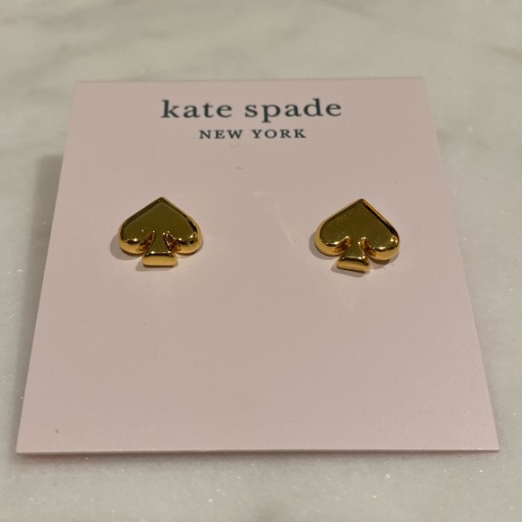 NWT Kate Spade spade earring studs - Picture 1 of 2